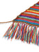 Multicolore Rayé Pompon Crochet Halter Ensemble Bikini Années 1970 5