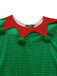 Ensemble robe déguisement lutin de Noël vert Années 1950 - 4