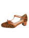 Escarpins vintage à bride en T, nœud et talons carrés - 8