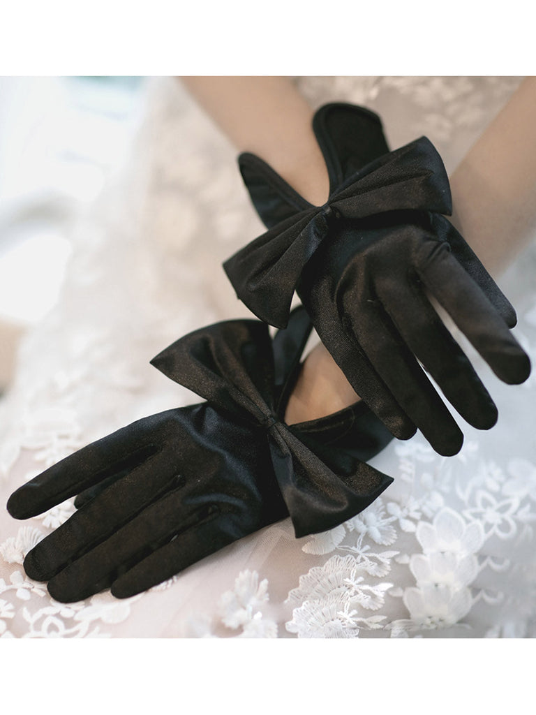 Gants Divisés avec Nœud Papillon 2