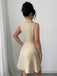 Robe Évasée Sans Manches à Revers et Double Boutonnage Années 1950 - 4