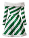 [Prévente] Robe Verte de Noël à Rayures Sucre d’Orge et Épaules Dénudées Années 1950 - 3