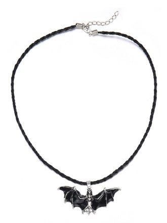 Collier Pendentif Chauve-Souris Toussaint Halloween