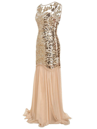 Robe Années 20 Maxi Charleston à Sequins