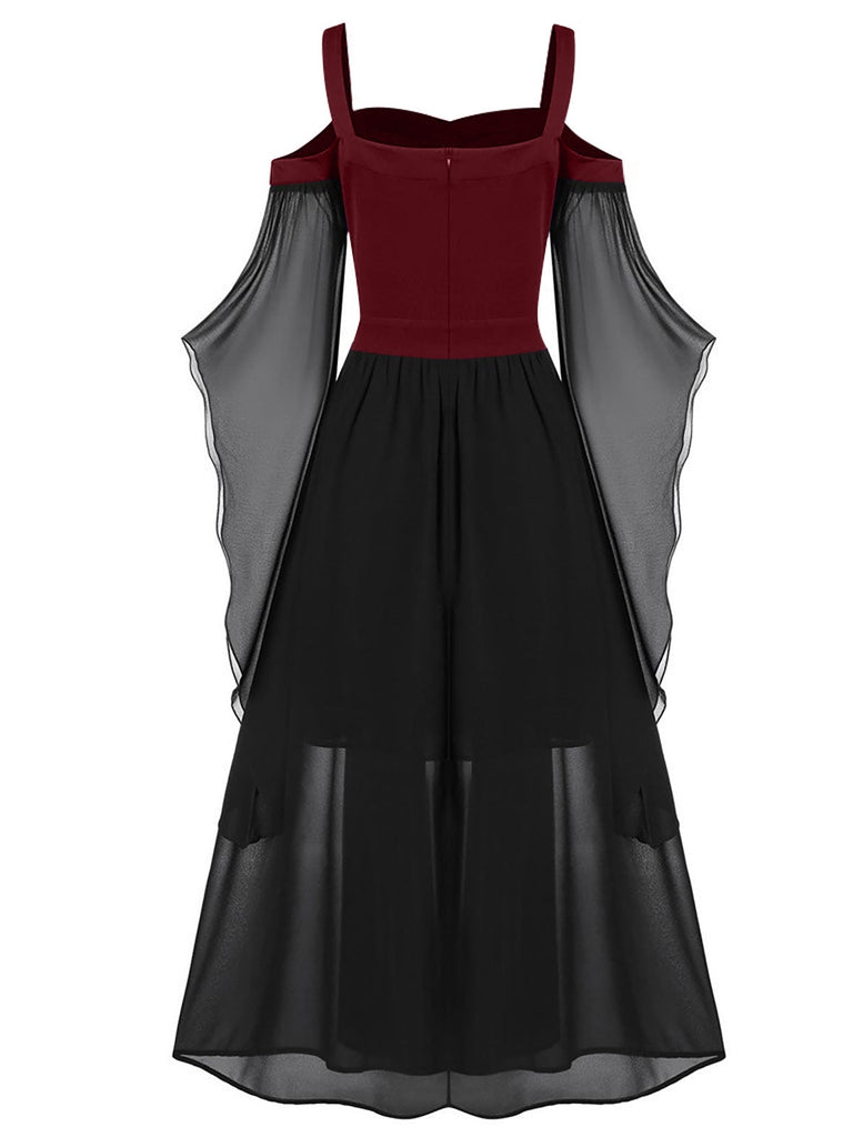 [Grande Taille] Robe d'Halloween à épaules dénudées des années 1950