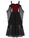 [Grande Taille] Robe d'Halloween à épaules dénudées des années 1950