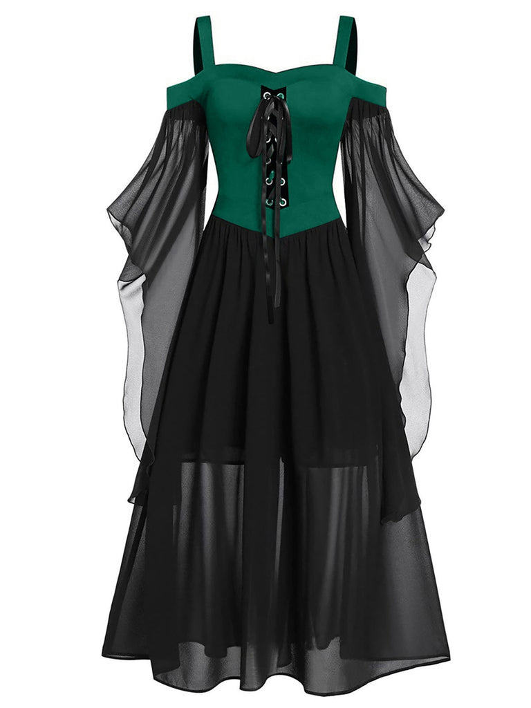 [Grande Taille] Robe d'Halloween à épaules dénudées des années 1950