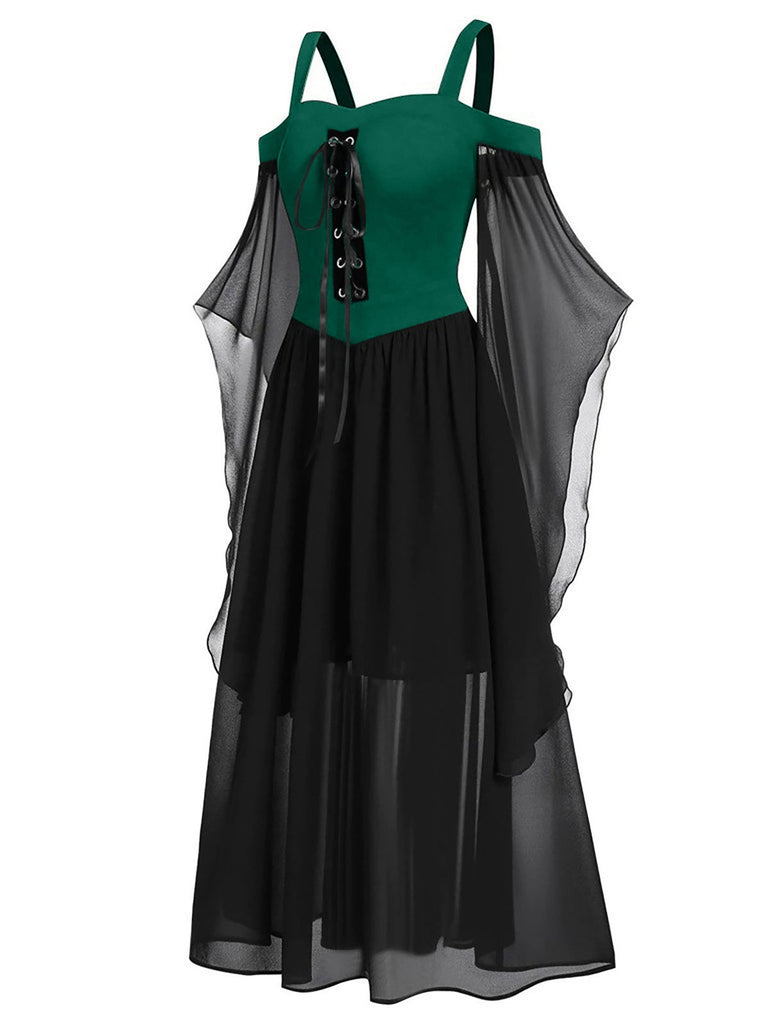 [Grande Taille] Robe d'Halloween à épaules dénudées des années 1950