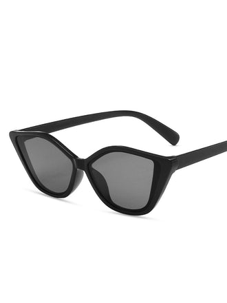 Lunettes de soleil de plage à monture transparente rétro