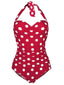 Maillot de Bain Pin Up Vintage Une-pièce